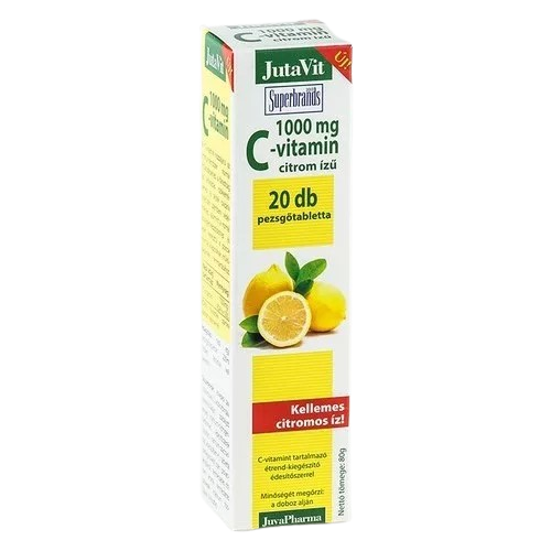 Jutavit C-vitamin 1000mg pezsgőtabletta 20db