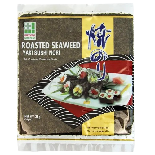 JHFOODS pörkölt hínár sushi arany 28g   