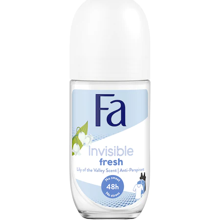 Fa deo roll-on 50ml Invisible Fresh
