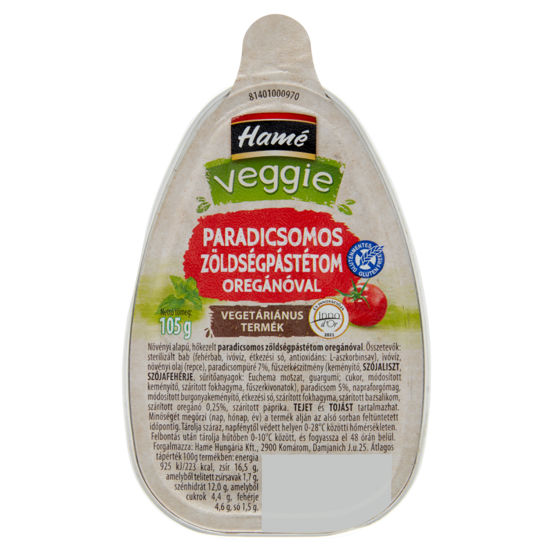 Hamé Paradicsomos oregánóval 105g