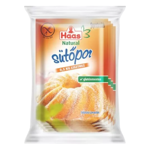 Haas Natural Sütőpor 12g