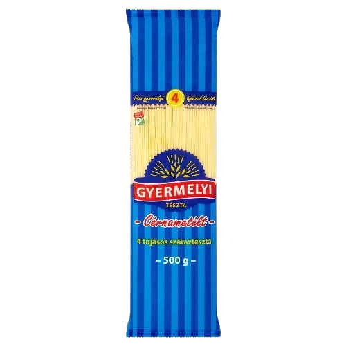 GYERMELYI TÉSZTA 4TOJ.CÉRNAMETÉLT 500   