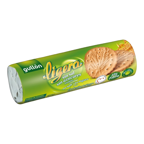 Gullon Ligera keksz só- és cukormentes 200g