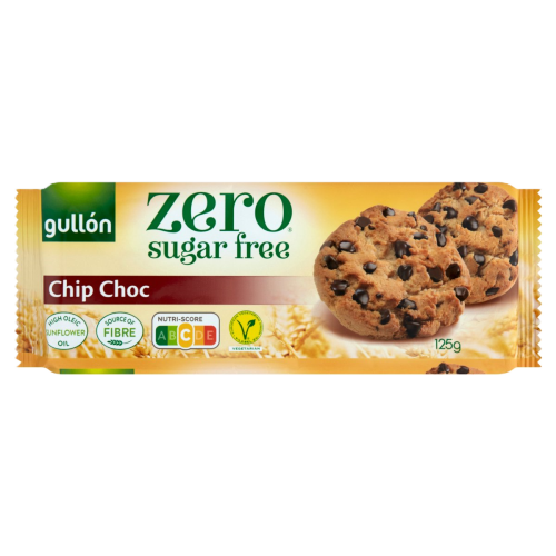 Gullón csokidarabos keksz hcn 125g