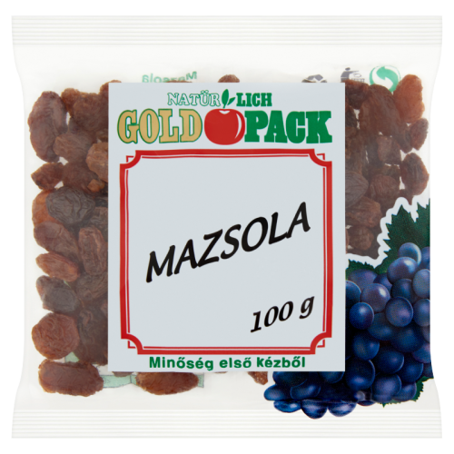 Goldpack mazsola 100g