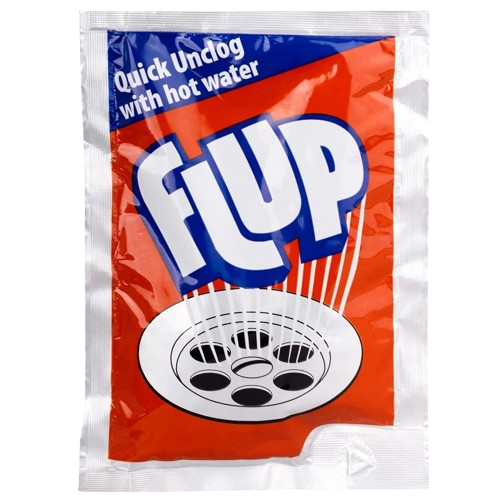 Flup lefolyótisztító 80g meleg vizes alk