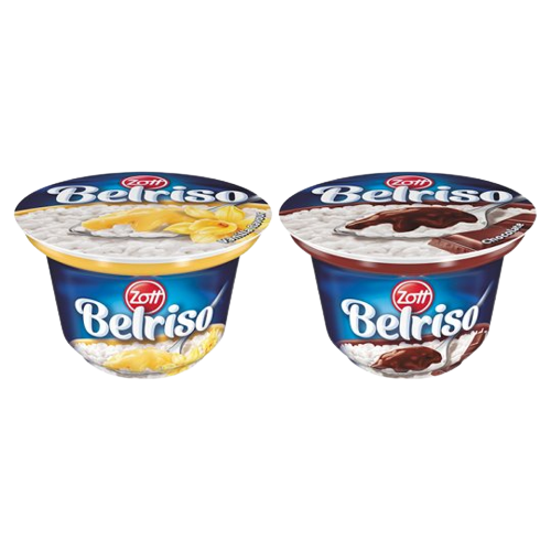 Zott belriso tejberizs csoki-vanília 200g