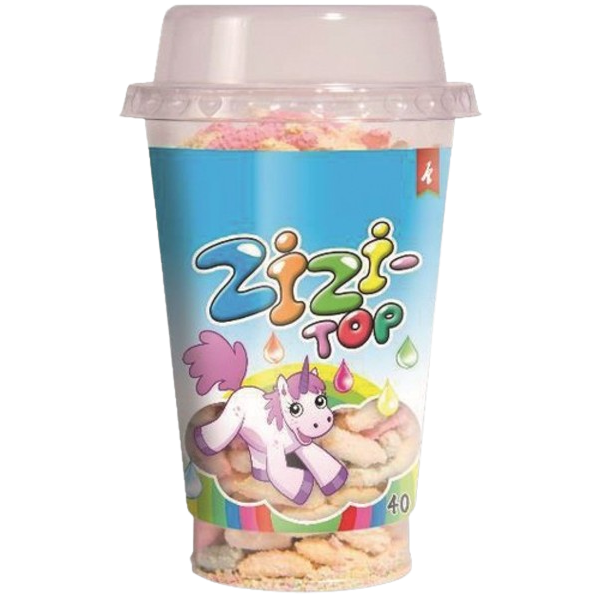 ZIZI-TOP poharas puff.rizs 40g          