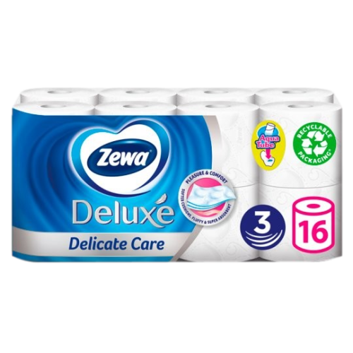 Zewa Delicate Care 3 rétegű WC papír 16 tekercs